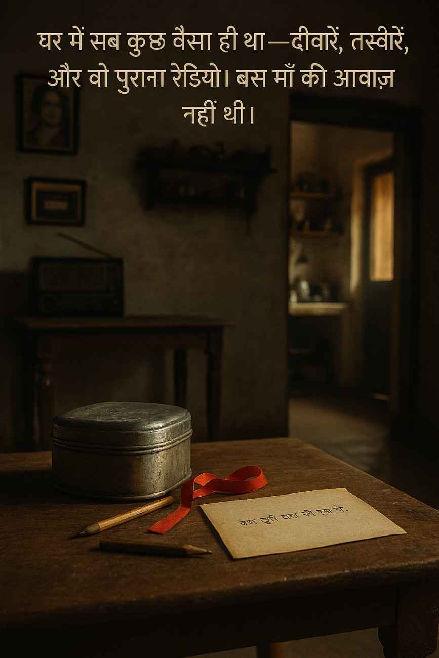 माँ की वो चुप्पी