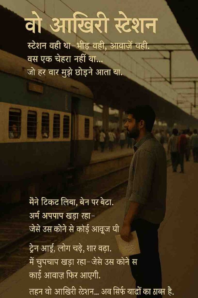 वो आख़िरी स्टेशन